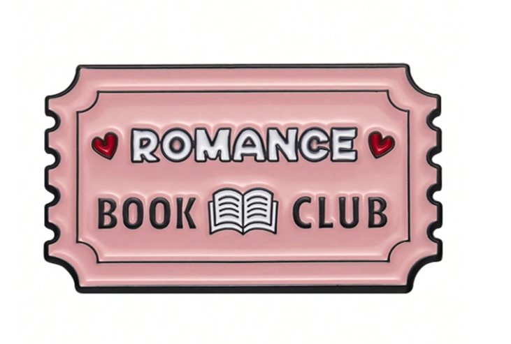 Romance Book Club - Book Club Enamel Pin