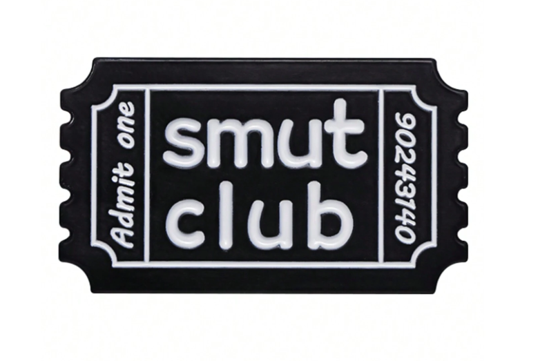 Smut Club - Book Club Enamel Pin