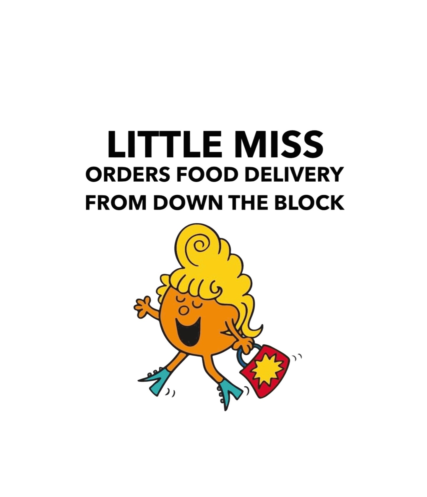 LM Orders Food Delivery from down the block