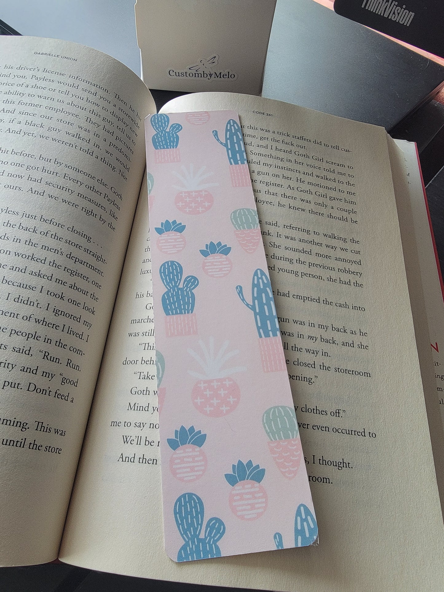 "Pink Desert" Bookmark