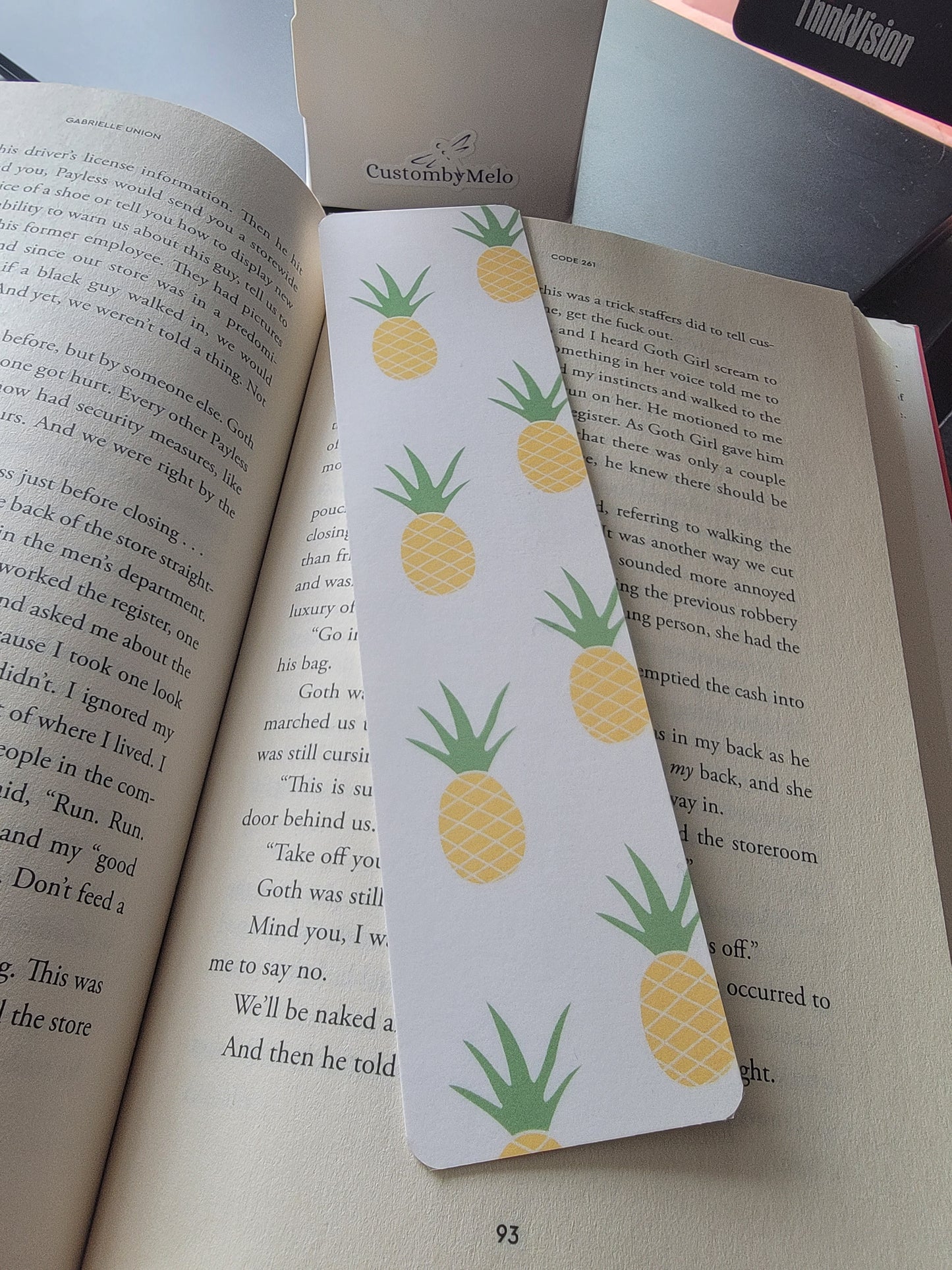 "La Piña" Bookmark