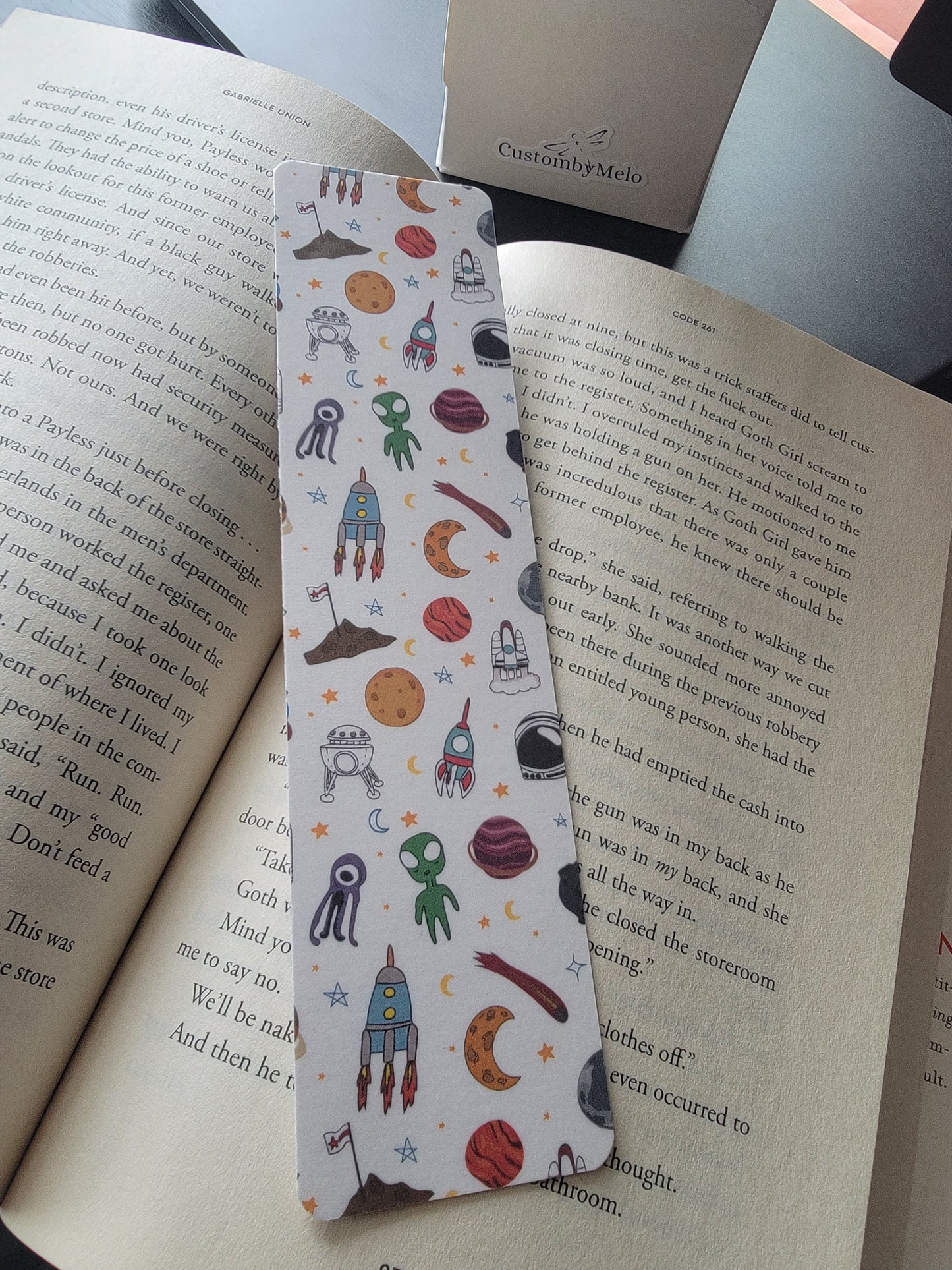 "In Space" Bookmark