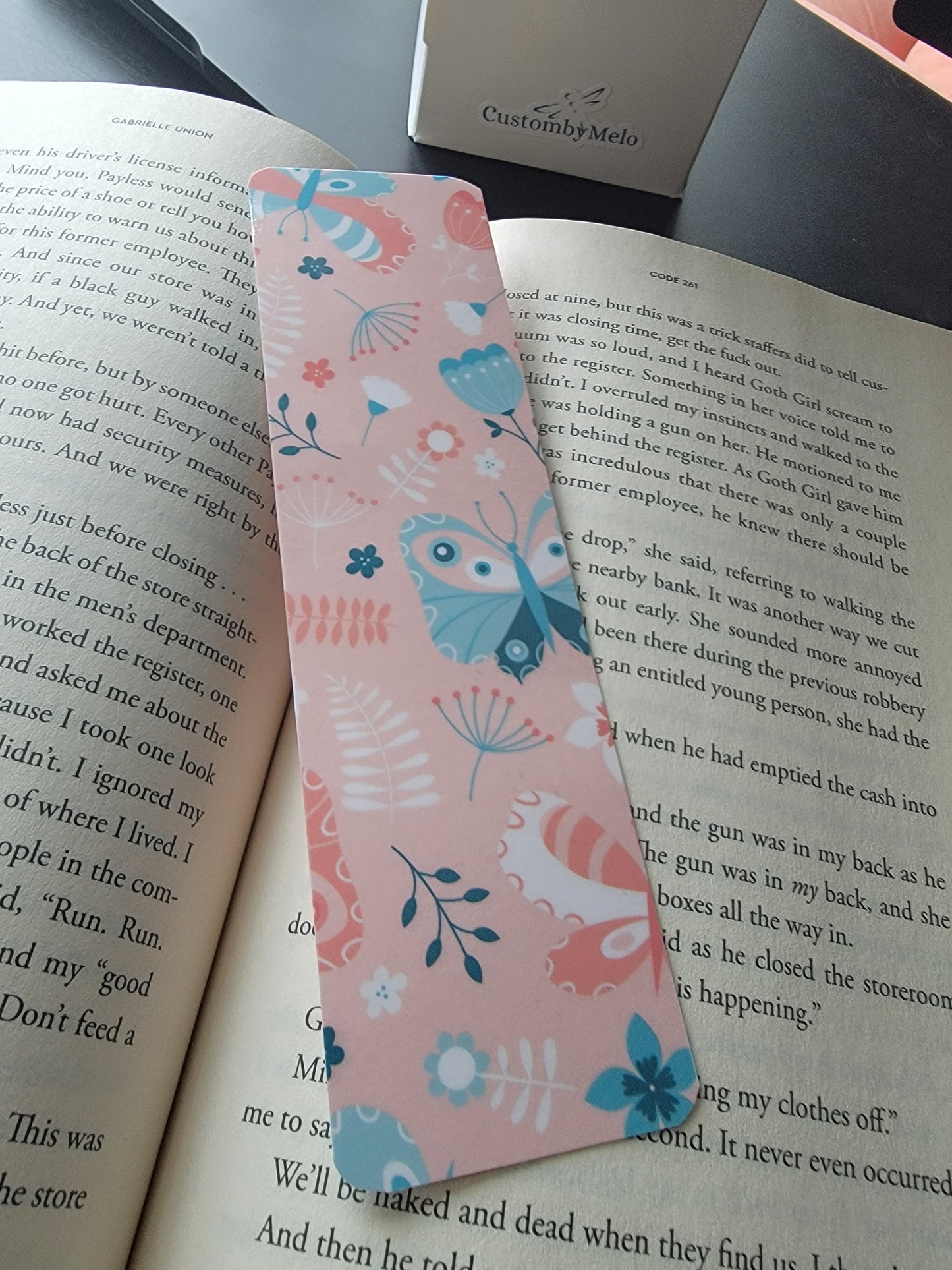 "Butterflies Affair" Bookmark