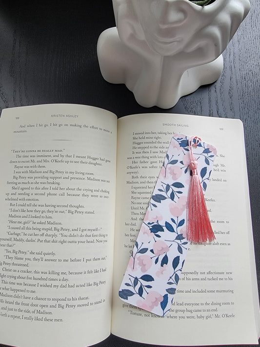 Blossom & Ink Bookmark w/ Tassel