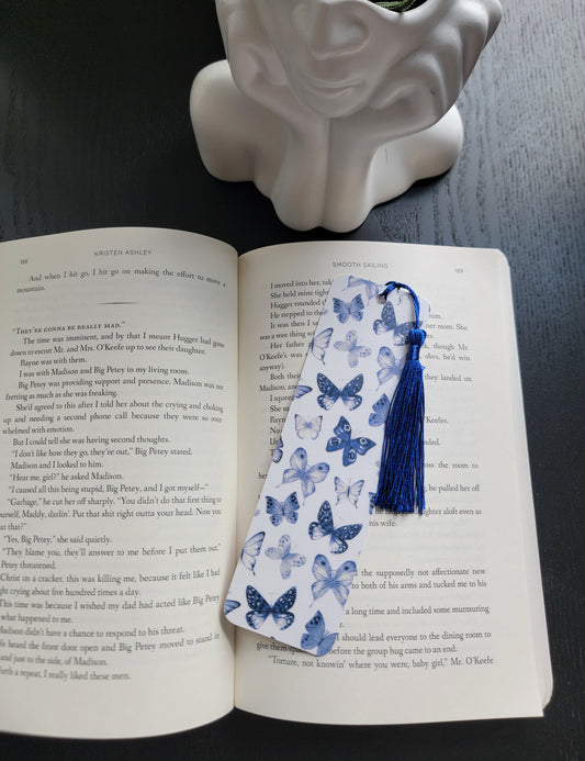 Midnight Flight Bookmark w/ Tassel