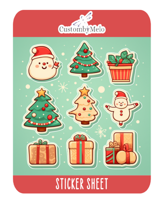 Christmas Sticker Sheet