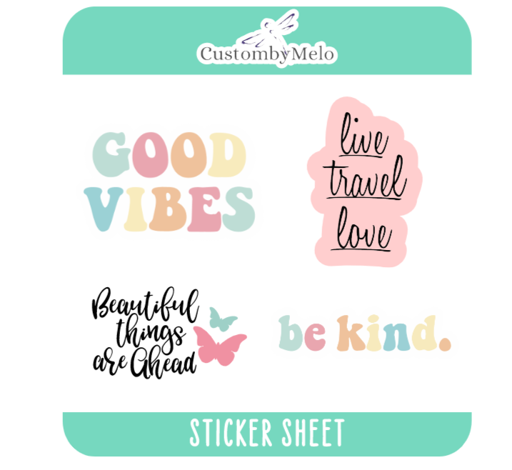 It's A Vibe Sticker Sheet