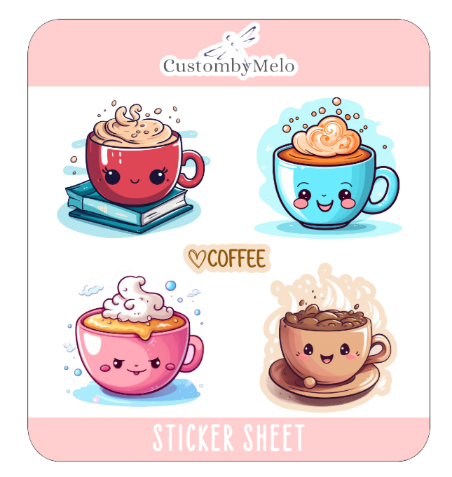 Java World Sticker Sheet – CustombyMelo