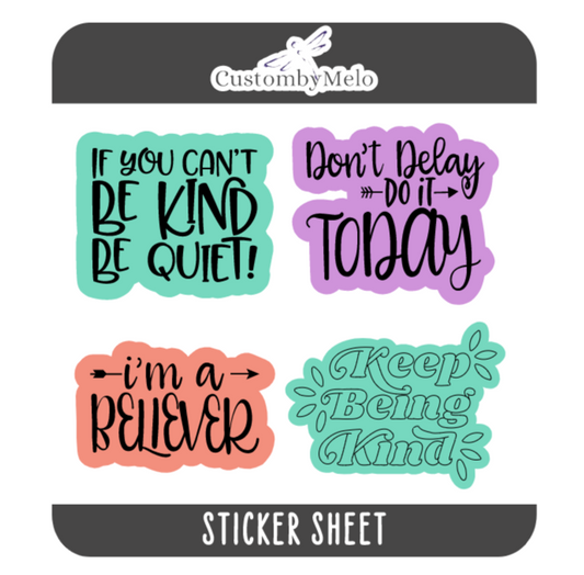 Kindness Sticker Sheet